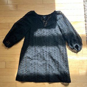 Club Monaco Black Dress w/ Slip